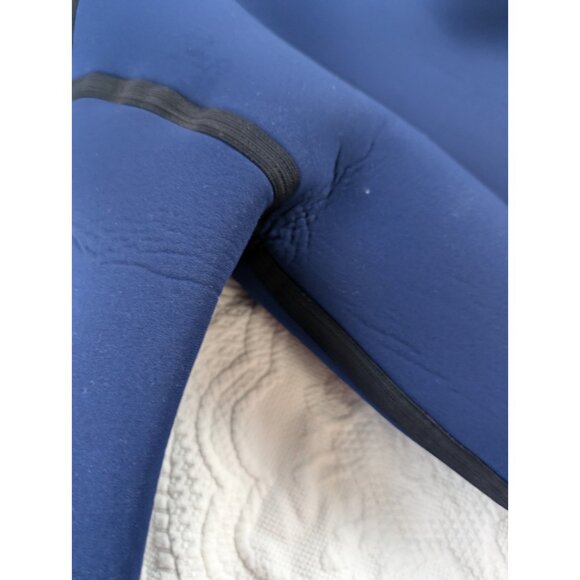 vtg. Henderson Aquatics women’s medium Shorty Long sleeve Wetsuit zipper up - Picture 6 of 16